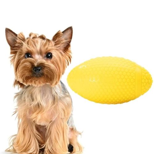 Latex Dog Sound Ball Toy-Petit Ballon De Football Moulé Par Soufflage Pour Animaux De Compagnie