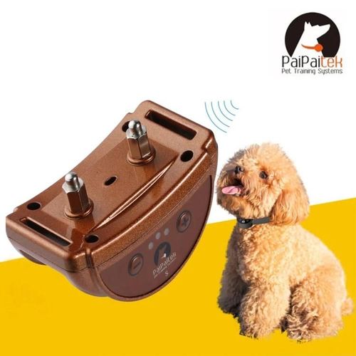 Collier Anti-Aboiement Automatique Pour Chiens-Pd258,Taille S,Café Couleur Café