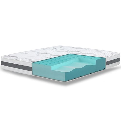 The White Stone Matelas Simple 75x220 Carbon orthopédique | Hauteur 16 cm | Made in Italy