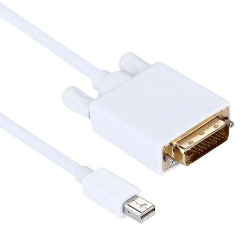 Câble adaptateur Mini DisplayPort vers DVI-1,8 m mâle,