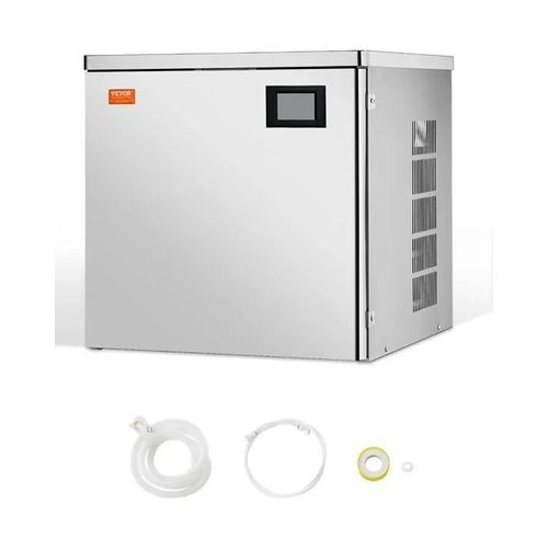 Machine à Glaçons-VEVOR-Capacité 204 kg/24 h-Tête Uniquement-pour pour Cuisine Bar Restaurant Hôtel Maison