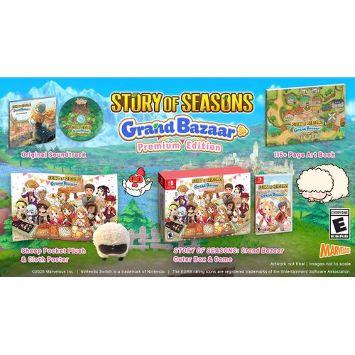 Story Of Seasons : Grand Bazaar Limited Edition Switch