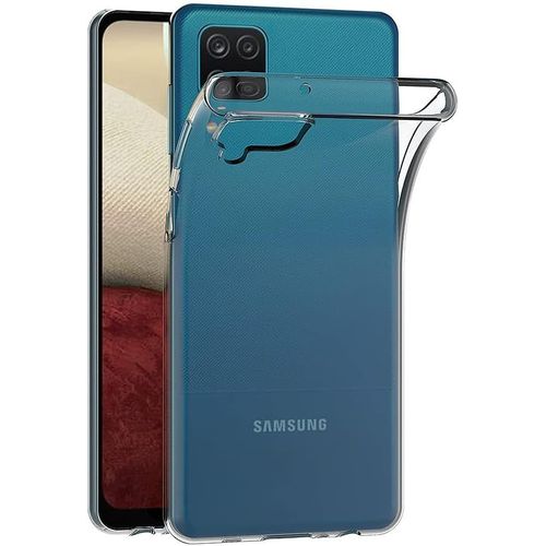 Coque Compatible Samsung Galaxy A12 4g, Transparente Silicone Coque Pour Samsung Galaxy A12 4g Housse Silicone Etui Case 6,5 Pouces