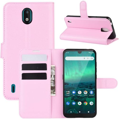 Coque Pour Nokia 1.3, Stand Pour Téléphone Portable Avec Emplacements Pour Cartes De Crédit Couvercle De Fermeture Magnétique,Pour Nokia 1.3 Housserose