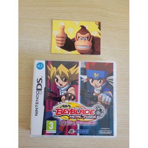 Beyblade Metal Fusion Cyber Pegasus Nintendo Ds/ M5