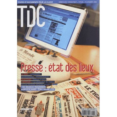 Tdc N° 868, 15 Janvier 2 - Presse : État Des Lieux