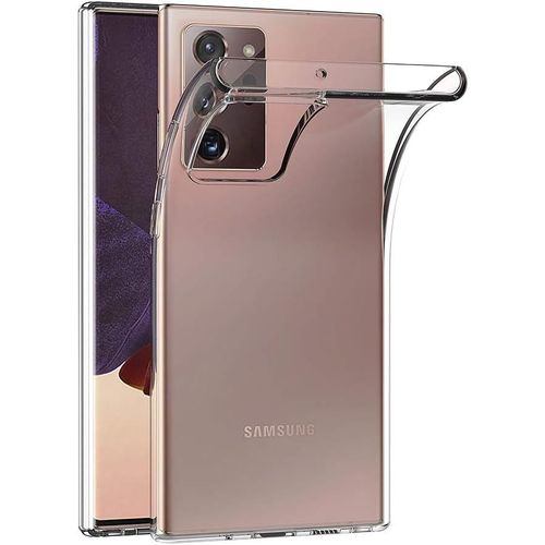Coque Compatible Samsung Galaxy Note20, Transparente Silicone Coque Pour Samsung Note20 Housse Silicone Etui Case 6,7 Pouces