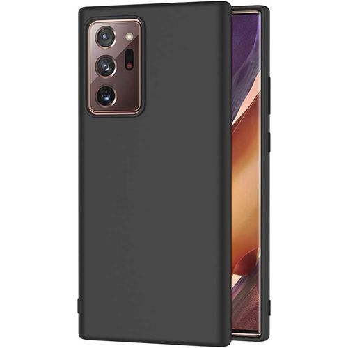 Coque Compatible Samsung Galaxy Note20, Noir Silicone Coque Pour Samsung Note20 Housse Galaxy Note20 Noir Silicone Etui Case 6,7 Pouces