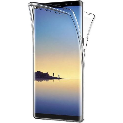 Coque Samsung Galaxy Note 8, 360°Full Body Transparente Silicone Coque Pour Samsung Galaxy Note 8 Housse Silicone Etui Case 6,3 Pouces