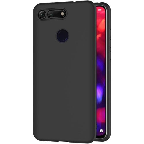 Coque Honor View 20, Noir Silicone Coque Pour Huawei Honor View 20 Housse Honor View 20 Noir Silicone Etui Case 6,4 Pouces
