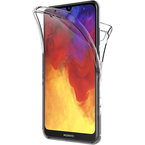 Coque Compatible Huawei Y6 Pro 2019, 360°Full Body Transparente Silicone Coque Pour Huawei Y6 Pro 2019 Housse Silicone Etui Case 6,09 Pouces