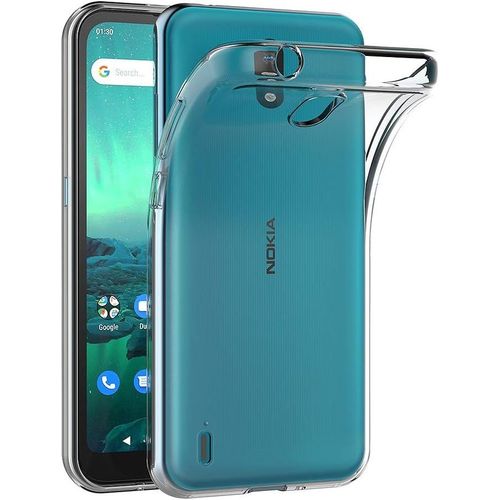 Coque Compatible Nokia 1.3, Transparente Silicone Coque Pour Nokia 1.3 Housse Silicone Etui Case 5,71 Pouces