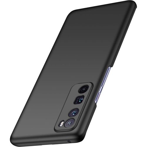 Coque Huawei Nova 7 Pro Serie Mat Resilient Conception Ultra Mince Et Absorption Des Chocs Coque Pour Huawei Nova 7 Pro Noir