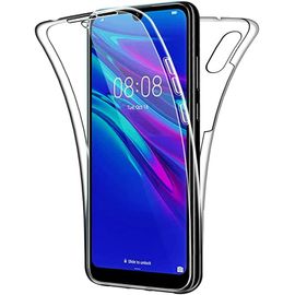Etui Coque Housse Pour Huawei Y6s 2019/Honor 8a 2020/8a Prime 6.09"" Coque Avant Et Arrière Silicone 360° Protection Intégrale Couleur Transparent