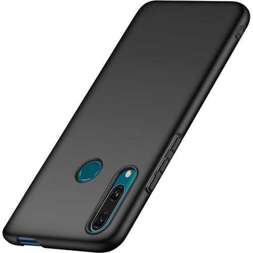Coque Huawei Y9 Prime 2019 Serie Mat Resilient Conception Ultra Mince Et Absorption Des Chocs Coque Pour Huawei Y9 Prime 2019 Noir Lisse
