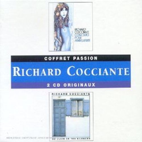 Richard Cocciante - Coffret Double Cd "Au Clair De Tes Silences" + "Concerto Pour Marguerite - 1995