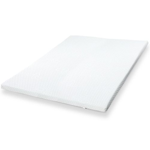 The White Stone Topper Viscoelastico Memory Foam H3 | Correcteur de matelas | Topper de matelas avec housse amovible | antibactérien 160x190