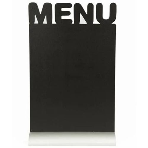 Silhouette De Table Avec Socle Aluminium Menu