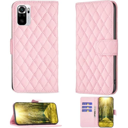 Coque Pour Xiaomi Redmi Note 10s Coque Pour Xiaomi Redmi Note 10s Coque Étui Housse Case Support Xxf Pink