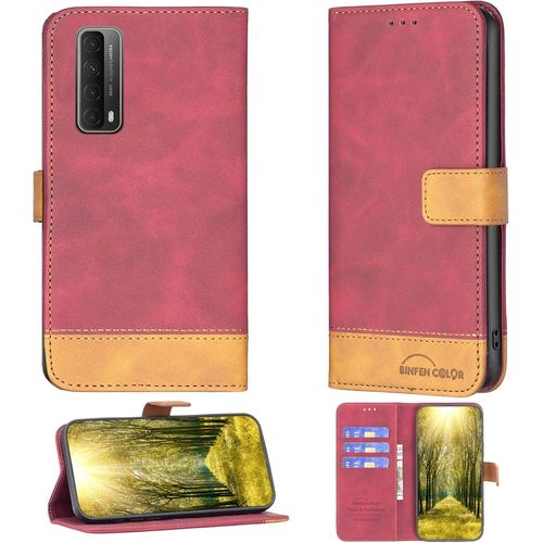 Coque Pour Huawei P Smart Psmart 2021 Coque Pour Huawei P Smart Psmart 2021 Coque Étui Housse Case Support Bf238 Red