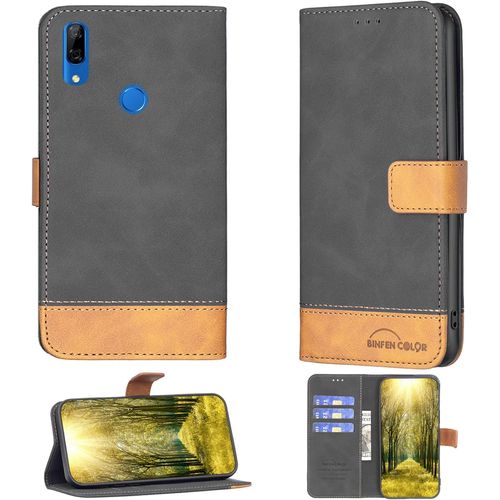 Coque Pour Huawei P Smart Psmart Z Coque Pour Huawei P Smart Psmart Z Coque Étui Housse Case Support Bf240 Black