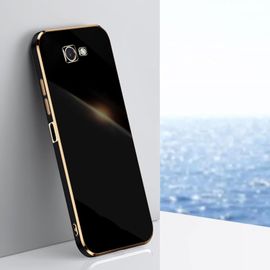 Coque Pour Samsung Galaxy J7 Pirme Etui, Housse De Protection En Silicone Tpu Avec Galvanoplastie De Phnom Penh,Ultra Fine Galvanisé Antichoc Anti-Rayures Case Cover Noir