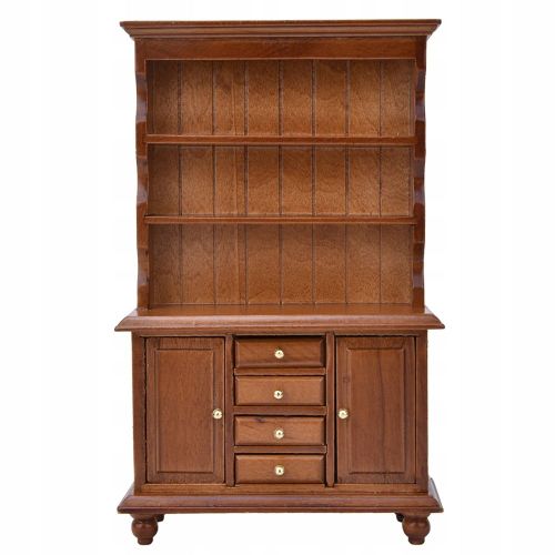 Armoire À Vêtements Pour Poupées En Bois