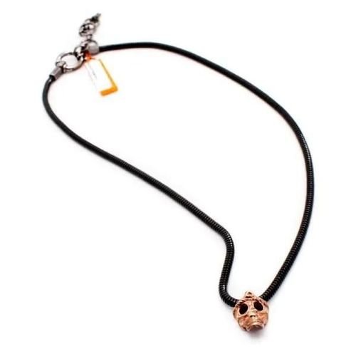 Collier - Folli Follie - 4n14t058rkk - Noir - Acier Inoxydable - 25 Cm