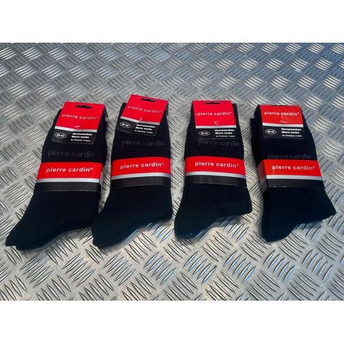 Lot 12 Paires De Chaussettes Pierre Cardin Taille 39 - 42 Noir Neuf