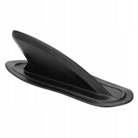 Aileron De Planche De Surf En Plastique Noir