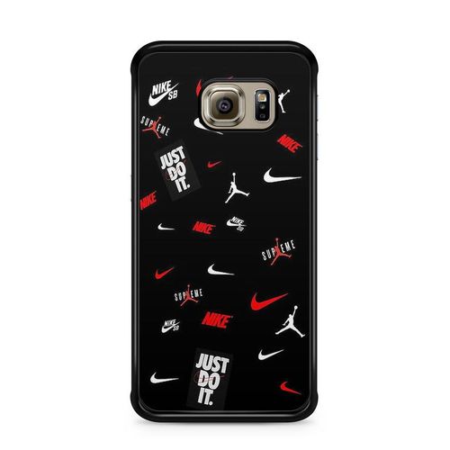 Coque De Téléphone - Coque En Folie - Compatible Samsung Galaxy S7 Nike Virgule Sport Air Force Design Paris Ref 4170