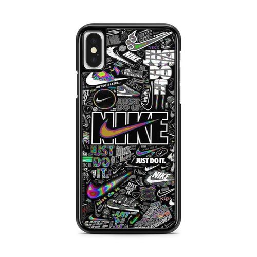 Coque De Téléphone - Coque En Folie - Compatible Iphone Xr Nike Virgule Sport Air Force Design Paris Ref 4609