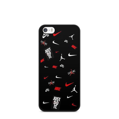 Coque De Téléphone - Coque En Folie - Compatible Iphone 16e Nike Virgule Sport Air Force Design Paris Ref 5816