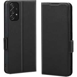 Coque Samsung Galaxy A53 5g, Housse Protection Samsung A53 Rabat/Clapet, Etui Galaxy A53 Cuir Pu Portefeuille, Portable Phone Folio Wallet Flip A53 Phone Case. Noir