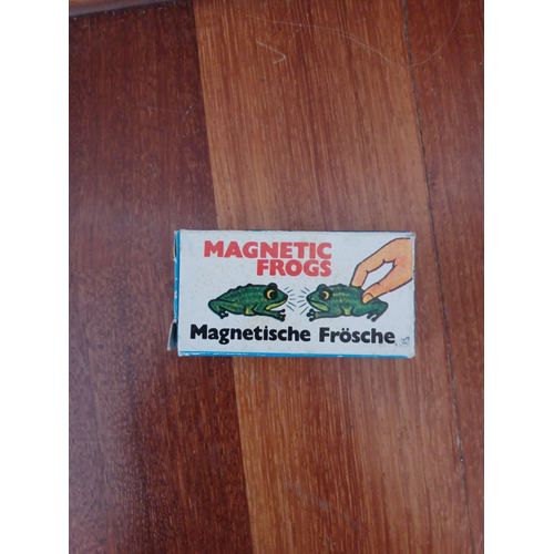Grenouilles Magnétiques Vintage, En Boîte, Jouet Magnétique Des Années 80 Très Bon État