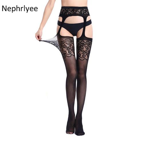 Lingerie sexy sans culotte ouverte pour femme,collants chauds,taille  haute,extensible,slim,maigre,velours,automne,hiver | Rakuten