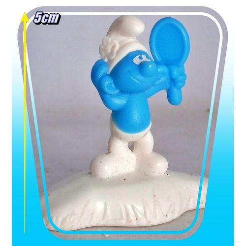 Figurine Les Schtroumpfs Et Le Village Perdu - Schtroumpf Coquet - Happy Meal - Mcdo 2017