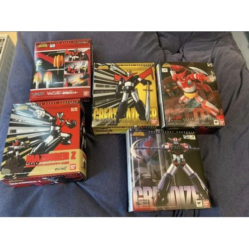 Bandai Super Chogokin Robots - Grendizer (Goldorak, Goldrake), Mazinger, Getter