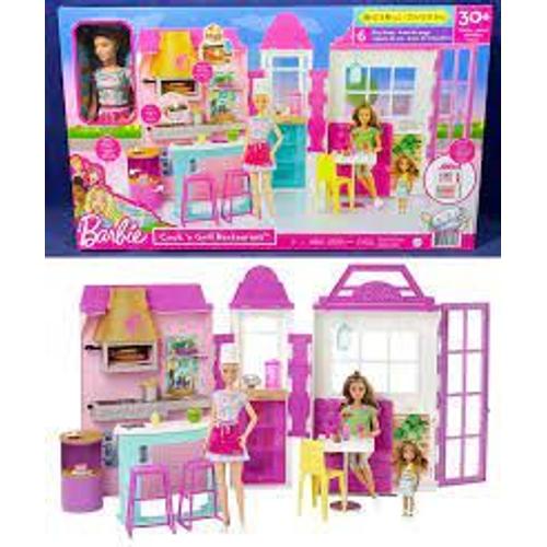 Barbie Le Restaurant Et Poupee
