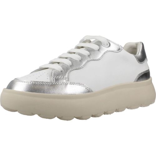 Chaussures Geox D Spherica Ec4.1 Colour Blanc