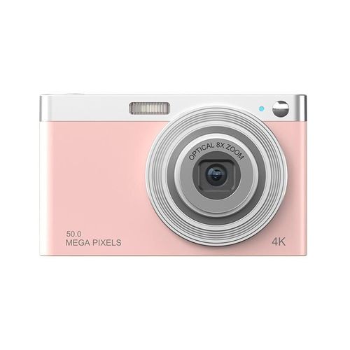 Appareil Photo Numérique 4K Zoom Optique 8X Écran 2.88 Pouces Rose YONIS