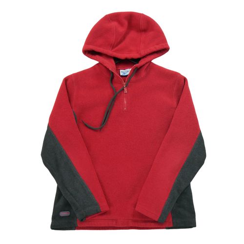 Reconditionné - Pull Polaire Femme Vintage Y2k - Taille L - Femme - Rouge