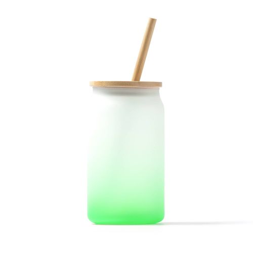 Gobelet En Verre Dégradé Couleur, Gobelet Avec Couvercle Et Paille, Verre Cannette, Verre À Cocktail, Eau, Café, Soda