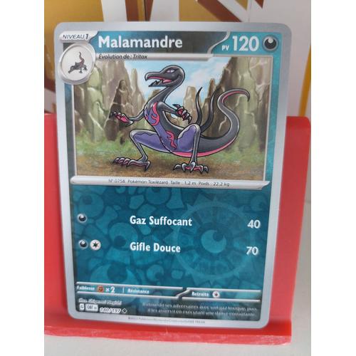 Carte Pokémon Malamandre 140/197 Reverse Flammes Obsidiennes