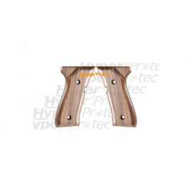 Plaquettes De Crosse Bois Pour Beretta 92 Alarme