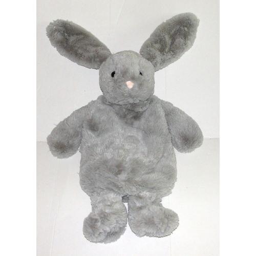 Peluche Lapin Gris Range Pyjama Etam 46 Cm