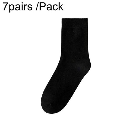 7paires /Pack Homme Et Dames Chaussettes Jetables Quotidien Voyage Affaires Portable Bas À Usage Unique Homme Moyen Noir,Mâle Moyen Homme