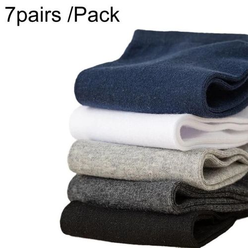 7paires /Pack Homme Et Dames Chaussettes Jetables Voyage D'affaires Portable Bas À Usage Unique Courts Mâle Couleurs Mélangées,Court Mâle