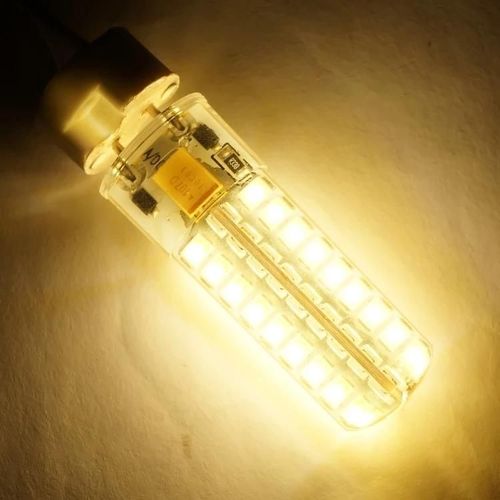 Gy6.35 Ampoule De Maïs En Silicone Dimmable-5w Smd2835,72 Leds,Ac 12v