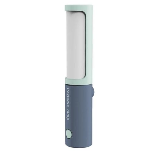 Mini Lampe De Bureau Led Magnétique Portable-Bouton Infini Intelligent,Bleu Bleu
